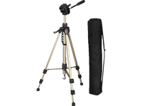 tripode - hama star 61 153 cm aluminio champan