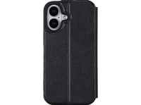 funda movil - isy isc 3144 compatible con iphone 16 resistente a golpes negro