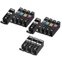 compatible multipack canon pixma mg5220 printer ink cartridges 13 pack -4529b001