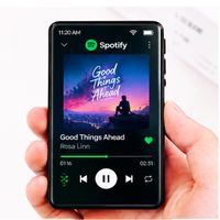 reproductor mp3 y mp4 famue pa03 pantalla de 283 pulgadas wifi android 10 octa core 2gb de ram 144gb bluetooth spotify deezer melon yt music para estudiantes