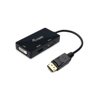 equip adaptador displayport a vgahdmidvi 15cm negro