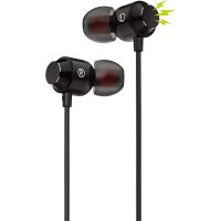 auriculares muvit for change m32 con cable usb-c magneticos con microfono negros