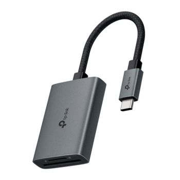 Lector de tarjetas TP-Link UA430C USB-C SD microSD 200MB/s aluminio