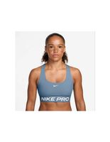 sujetador deportivo de fitness nike np df 365 ls bra mujer azul