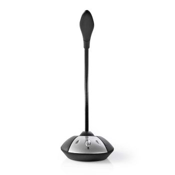 Micrófono Nedis MICDU100BK USB direccional con cancelación de ruido