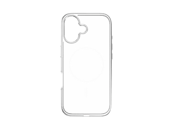 Funda móvil - ISY ISC-1130, Compatible con iPhone 17, Compatibilidad MagSafe, Carga Inalámbrica, Resistente a Golpes y al Agua, Transparente