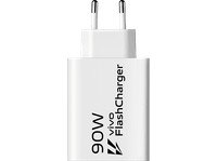 cargador movil - vivo 90 w flashcharger universal usb blanco