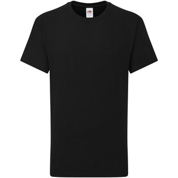 Fruit Of The Loom Camiseta Iconic 195 para niña