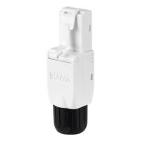 conector rj45 nanocable 10210601 blanco cat6a auto crimpable 10 uds