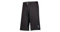 pantalon corto scott trail flow hombre con piel negro