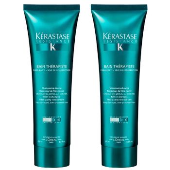 Dúo de Resistance Therapiste Bain de Kérastase (2 x 250 ml)
