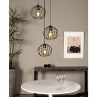 lampara colgante danza 3 luces