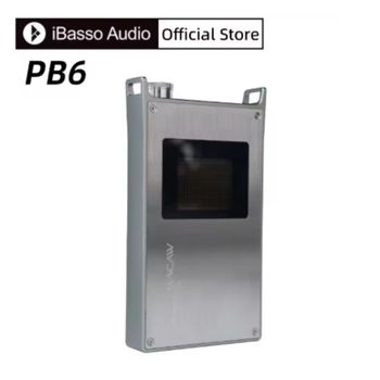 Reproductor MP3 Portátil IBasso PB6 MACAW, Cuatro Tubos, Doble Modo, Alta Potencia, DAC Portátil, Amplificador de Auriculares USB, Thor JAN6418*4