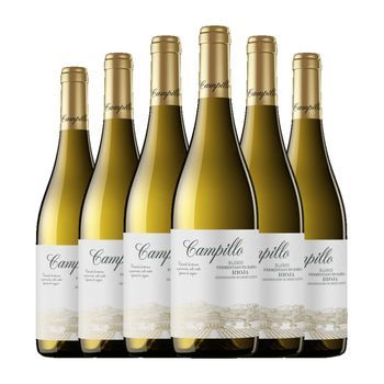 Campillo Vino Blanco Fermentado En Barrica Rioja Crianza 75 Cl 12.5% Vol. (pack De 6 Unidades)