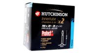 pack de 2 tubos interiores para carretera hutchinson protect air 700x20   25 presta 48mm