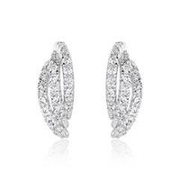 pendientes de plata 925 con circonita