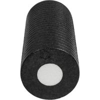 gorilla sports rodillo de espuma profesional en negro 33x14cm
