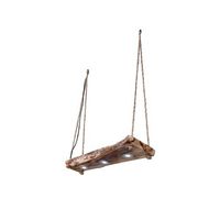 farol metal con asa blanco jaspeado oro 69 cms 30dx69 cms