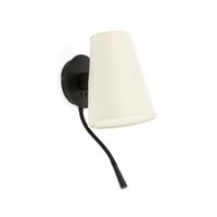 aplique de pared con lector led lupe 1w