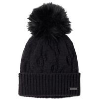 columbia gorro boundless days cable knit pom beanie para mujer