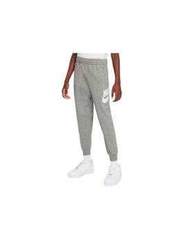 Pantalones Nike Sportswear Club Fleece infantil Gris/Blanco