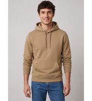 gant para hombre 2007058 sudadera con capucha shield taupe m casual algodon