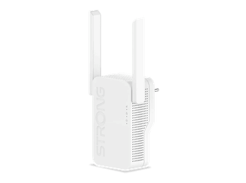 Repetidor Wi-Fi - Strong WI-FI 6 REPEATER AX3000, 3000 Mbit/s, 6, 2 modos: y punto de acceso, WPA3, Blanco