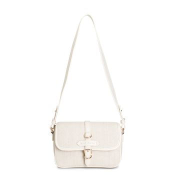 bolso bandolera con solapa de paja natural