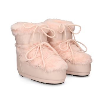 Moon Boot Botines Planos Mujer - Rosa Talla 36/38