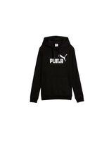 sudadera puma essentials no 1 logo hoodi negro mujer