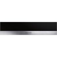 rangemaster rmb45sdblss warming drawer - black stainless steel