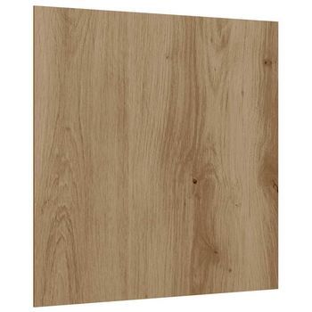 Paneles Decorativos 50 Uds. Roble Artisan 30 X 30 X 0.27 Cm Vidaxl