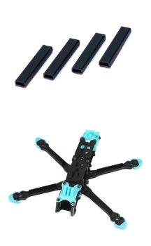 Tubo de protección del motor Axisflying para la colección de piezas FPV para drones de carreras RC Manta de 5 pulgadas