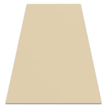 Alfombra Con Refuerzo De Goma Rumba 1963 Un Solo Color Crema 200x450 Cm