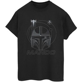 Disney Camiseta manga larga The Mandalorian para mujer