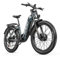 shengmilo s700 pro bicicleta electrica para adultos de doble motor fat bike bateria extraible de 48v25ah 26 pulgadas bicicletas electricasbicicletas de montana