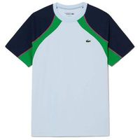 camiseta lacoste ultra dry azul verde