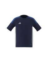 camiseta de futbol adidas tiro es jsy infantil azul oscuroreabriblanco