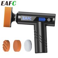 maquina de pulir y lijar inalambrica eafc con motor de cobre puro uso multi-superficie para eliminacion de pelicula de aceite en vidrio reparacion de pintura de automoviles cuero y pisos de madera