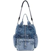 desigual mochila backjackdenim globe 26wakd06 para mujer