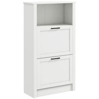 zapatero 58x24x105 cm blanco