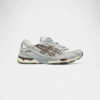 Asics Zapatillas Gel-NYC Cream Cement Grey Brown para mujer