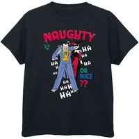 dessins animes camiseta naughty or nice para nino