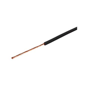 Cable eléctrico 0.5mm negro