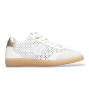 carmela para mujer 16312006-blanco zapatillas de piel 163120 blanco 38 plano cordones casual