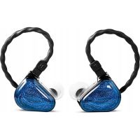 auriculares truthear crinacle zero con cable mini jack 35 mm sonido detallado azul