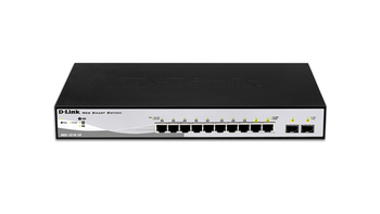 DGS-1210-10 GBIT SMART SWITCH 10-PORT LAYER2 MANAG ED
