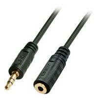 lindy 35652 cable de audio 2 m 35mm negro