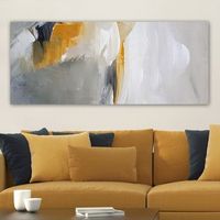 pintura decorativa lienzo yty123973228350120 multicolor 50x120