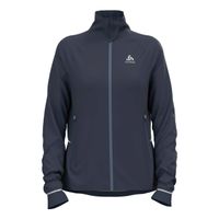 odlo zeroweight pro warm chaqueta para correr mujeres-gris oscuro